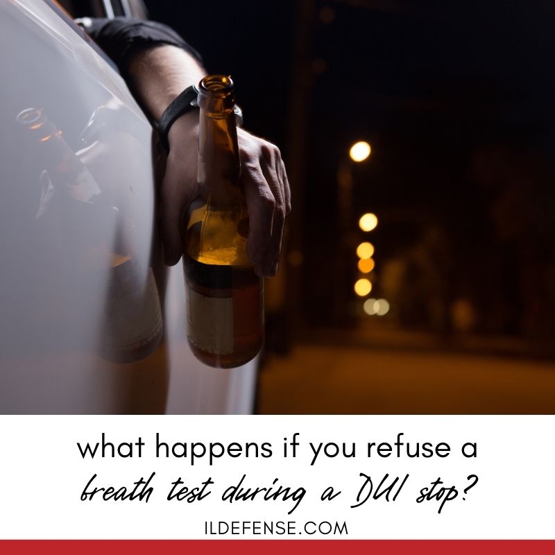 What Happens if You Refuse a Breath Test at a DUI Stop in Illinois?