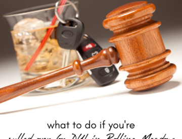 What to Do if You’re Pulled Over for DUI in Rolling Meadows