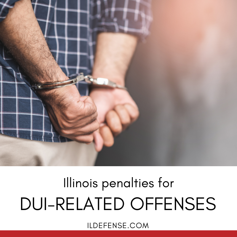 Common DUI-Related Offenses and Their Penalties