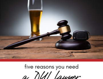 5 Reasons You Need a Lawyer if You Get a DUI Over the Holidays