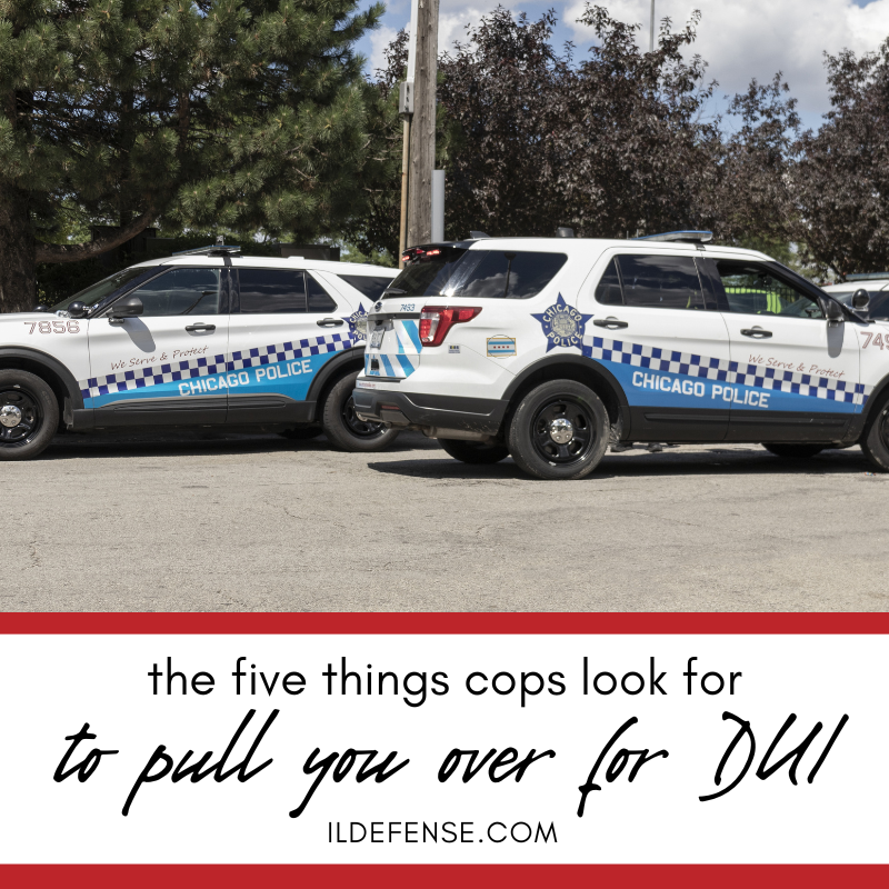 The 5 Things Cops Look for to Pull You Over for DUI