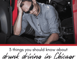 Three Things You Should Know About Drunk Driving Charges in Illinois