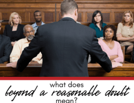 What Does "Beyond a Reasonable Doubt" Mean?