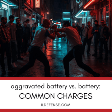 Aggravated Battery vs. Battery in Illinois: Common Charges and Defenses