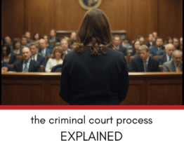 Arraignment, Motions, Trial and Sentencing Explained